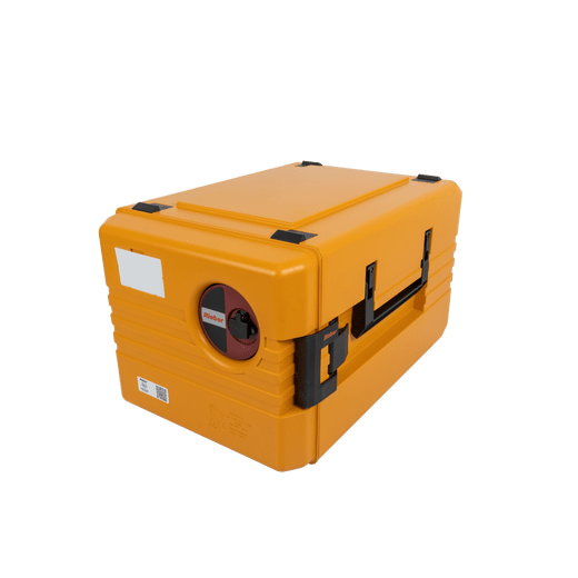 Thermoport Kunststoff, orange beheizt